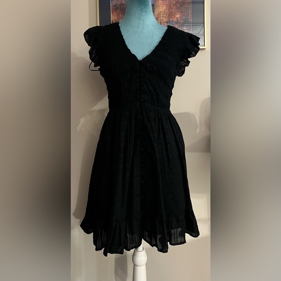 NWTO Anthropology, little black dress, size small - Picture 5 of 10
